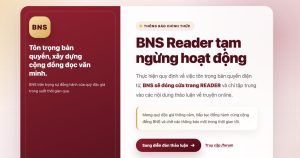 BachNgocSach ngừng hoạt động? Gợi ý đọc truyện cùng gu trên NetTruyen
